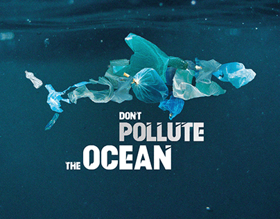 Poster Don't pollute the ocean