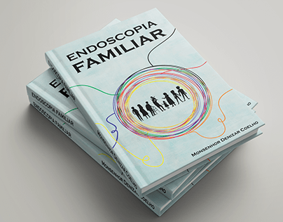 Criação da capa do livro "Endoscopia Familiar"