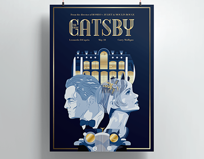 ILLUSTRATION: MOVIE POSTER (THE GREAT GATSBY)