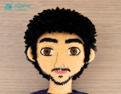 Sergio. Handmade custom doll