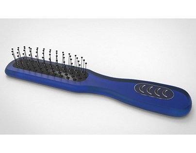 3D Modeling - Hair Brush
