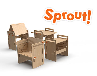 Sprout! - Multifunctional Children's Furniture Set
