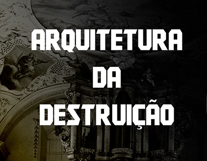 Pôster - Documentário Arquitetura da Destruição