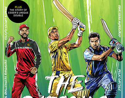 Magazine Cover (Theme - IPL)