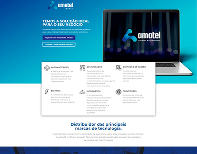 Amatel - Landing Page