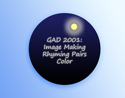 GAD 2001: Image Making/Rhyming pairs: Color