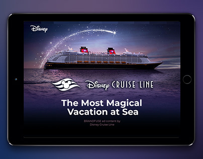 Sponsored Website for Disney Cruise Line