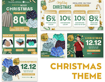 CHRISTMAS THEME (shoppe poster)