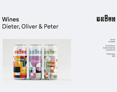 Brandbook Braun wines -Benítez, Gómez y Zuviría