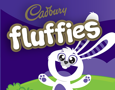 Cadbury Fluffies - Marshmallow Easter Eggs Packaging