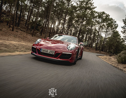Photo-shooting Porsche 911 GTS for Porsche Spain