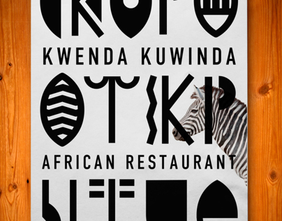 African Restaurant Concept+Identity