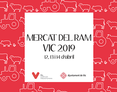 Projecte integrat del Mercat del Ram de Vic, 2019.