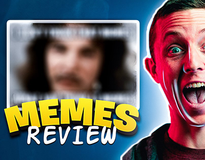Design a Memes Review video thumbnail