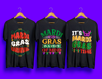 Mardi gras t-shirt design || T-shirt design