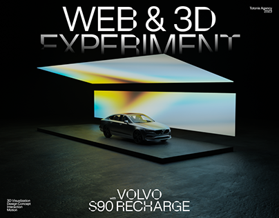 Volvo S90 Recharge / Web & 3D Experiment