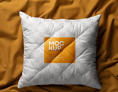 Pillow Mockup generated with AI