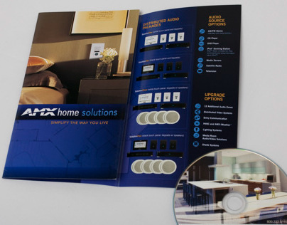 AMX Home Brochure and Media Disk
