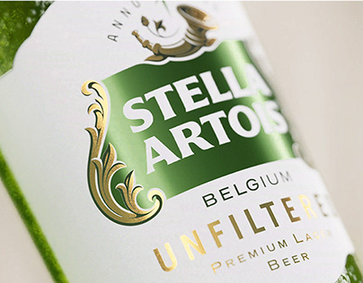 Stella Artois: Unfiltered | Brand identity & Packaging