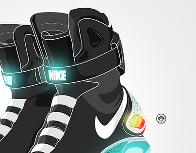 Nike Air Mag -Back to the future - Illustration