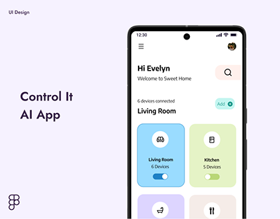 Control It AI App | UI Design
