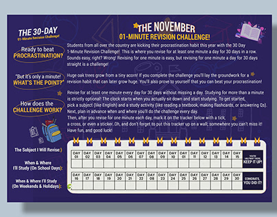 The 30 Day Challenge, Class Routine | Schedule Design