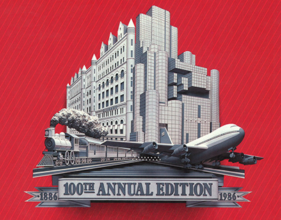 RedBook • Hotel • Motel, 100th Edition, 1986/87