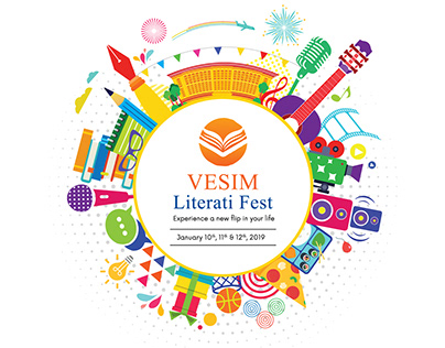 VESIM Literati Fest - College Festival Campaign