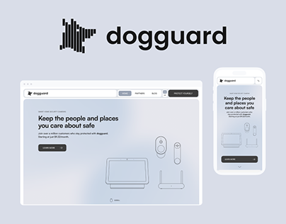 Dogguard — Security company landing page