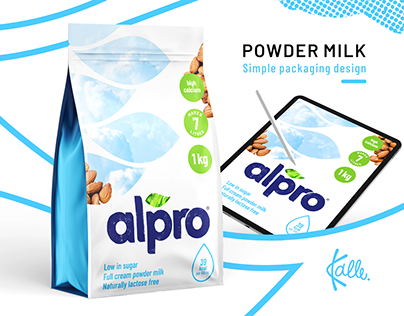 Powder Milk - packaging design