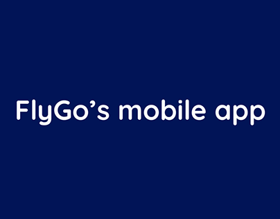 FlyGo's mobile app