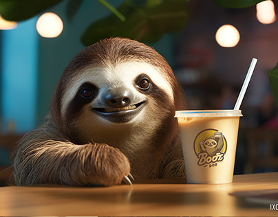 CGi Sloth - Laidback Latte