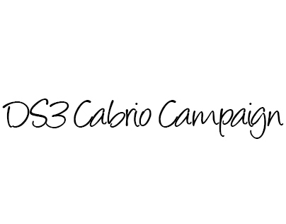 DS3 Cabrio Campaign