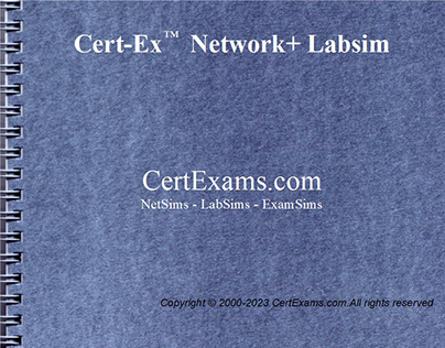 Cert-Ex Network+ LabSim Features