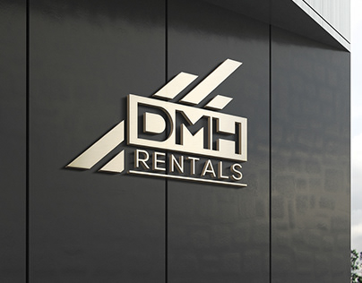 DMH Rentals Logo and Business Card Design