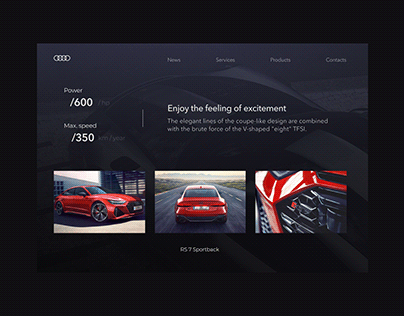 Audi website