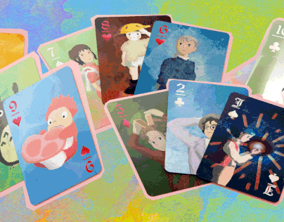 Ghibli Studio - Playing Cards [baralho]