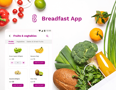 Breadfast App | Ux&Ui Case Study