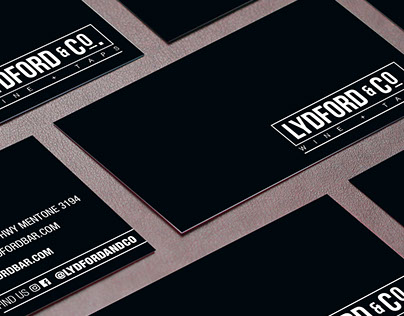 Lydford & Co Business Cards