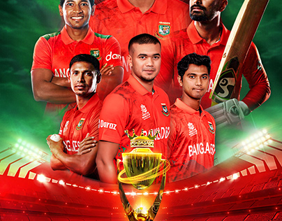 Cricket Poster Design