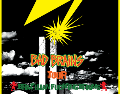 Cartaz da banda Bad Brains