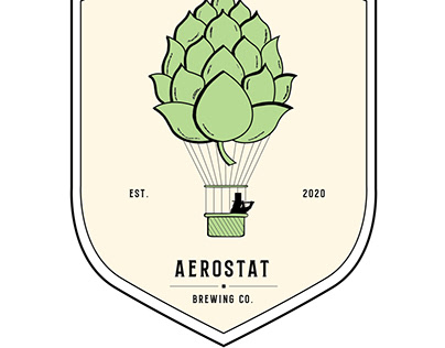 Aerostat Brewing Co. Logo concept