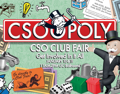 CSO Club Fair flyer