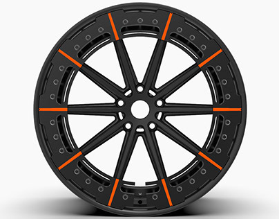 Custom 3 piece wheel design