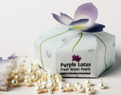 Purple Lotus Pearls Packaging