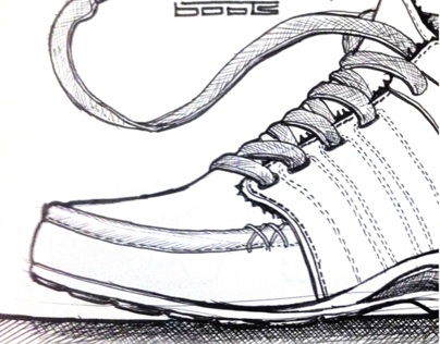 Footwear - Various Hand Sketches