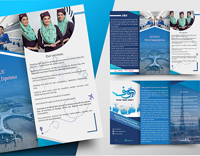 Yousuf Travel Agency Trifold Brochure