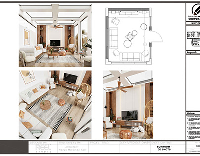 Shop Drawing For Sun Room