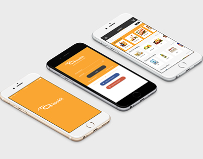UX/UI Design for baskit Supermarket App