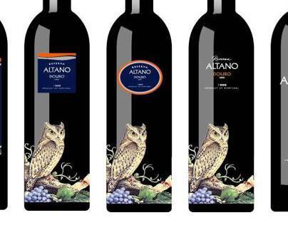 wine label Altano
